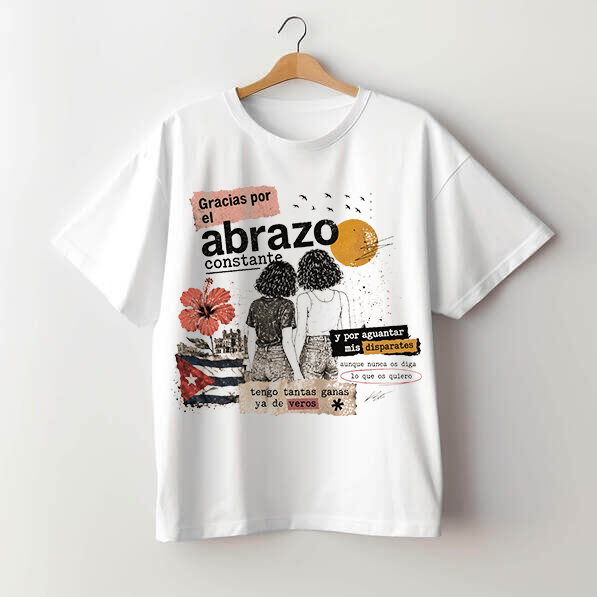 Camiseta ( Abrazo )